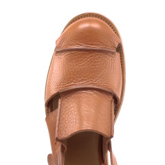 MOMA 40402G-ARR Malta Damen Sandale braun