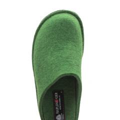 Haflinger Flair Soft Unisex Hausschuh grün