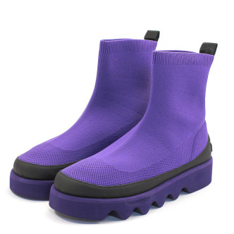 ISSEY Miyake Bounce Fit-3 Boot Damen Stiefelette lila
