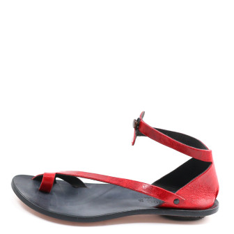 CYDWOQ, Tomcat Damen-Sandale, schwarz-rot