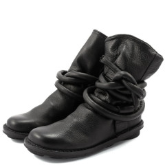 Trippen Cable f Closed Womens Bootees black