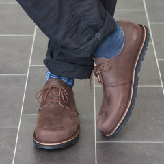 Waldviertler Werkstätten Phönix G Mens Lace-up Shoes dark brown