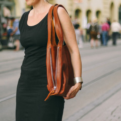 Trippen Shopper S Womens Bag medium brown