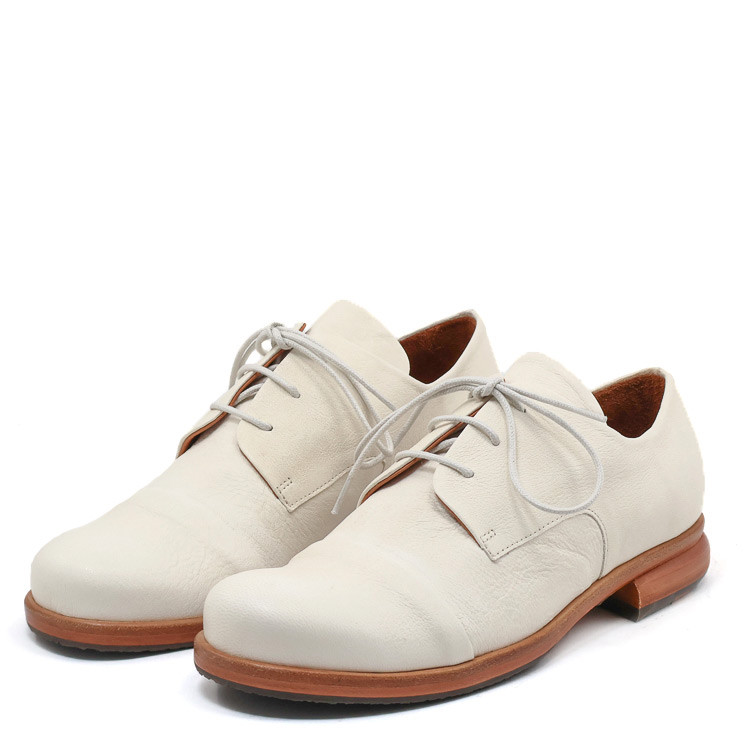 P. Monjo P 775 Dave Womens Lace-up Shoes white