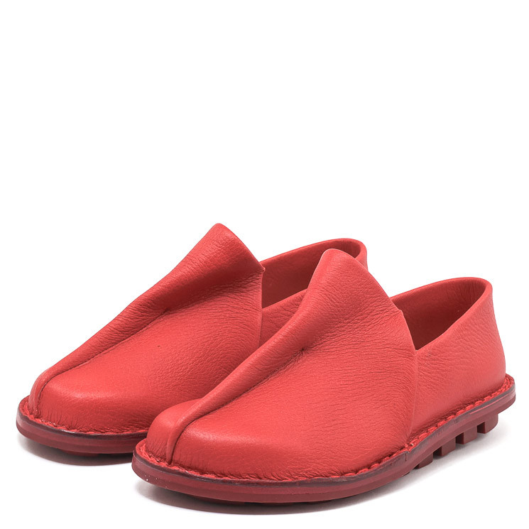 Trippen Nucleus f Closed Womens Slip-on Shoes red