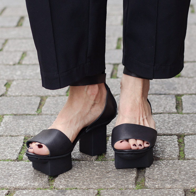 Trippen, Luxury f Womenïs Heeled Sandal, black