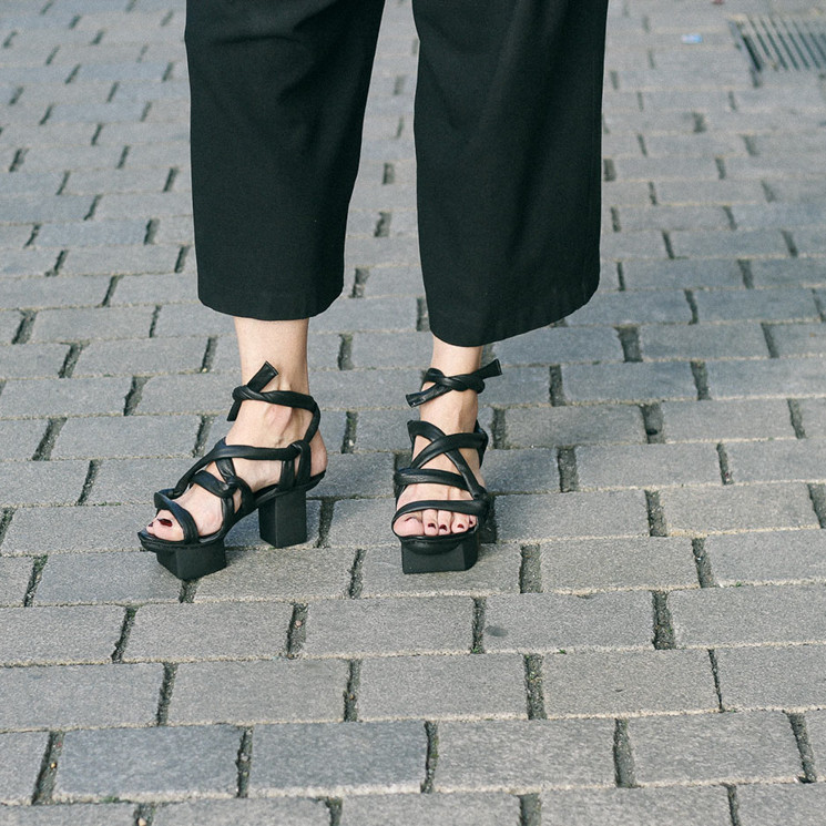 Buy Trippen, Acrobat Happy Women's heeled Sandals, black » at MBaetz online