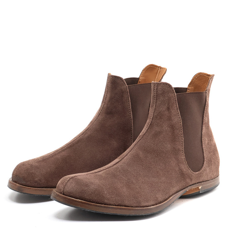 CYDWOQ Cling-W Womens Chelsea Bootees taupe