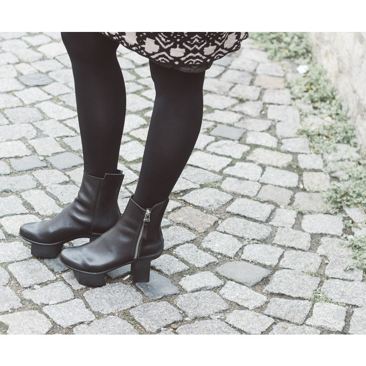 Trippen, Line Happy Women's Heeled Boots, black
