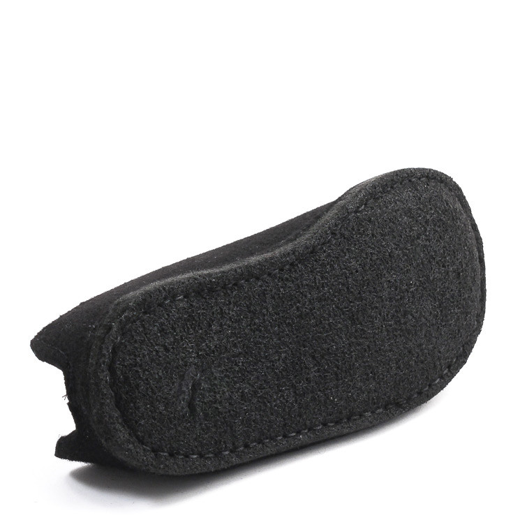 Haflinger Flair Smily Unisex Carpet Slippers black