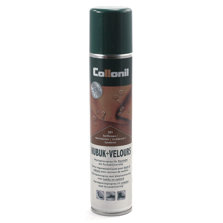 Collonil, Nubuk+Velours Impregnation Spray 200ml, light brown