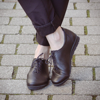 Arche Baryza Womens lace-up shoes black