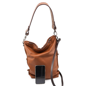 Ellen Truijen 4 Ways Womens Shoulder Bag brown