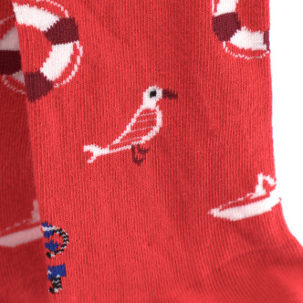 Crönert 18339 Womens Long Socks Sailor red