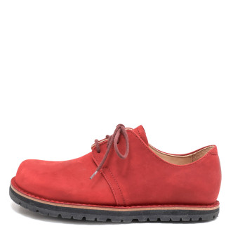 Waldviertler Werkstätten Phönix Women´s Lace up Shoes dark red