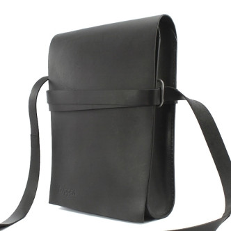Trippen Bag L A4 Unisex Shoulder Bag black
