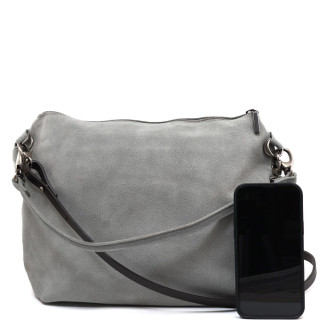 Ellen Truijen The New One Womens Shoulder Bag light grey