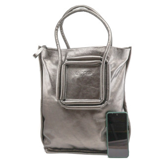 Trippen SQ Bag Women´s Tote Bag silver