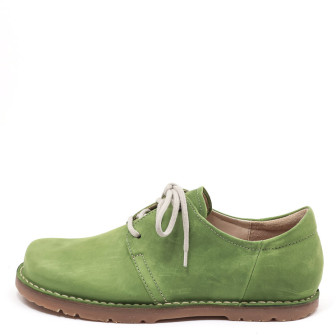 Waldviertler Werkstätten, Ansa F Women's Lace-up Shoes, light green