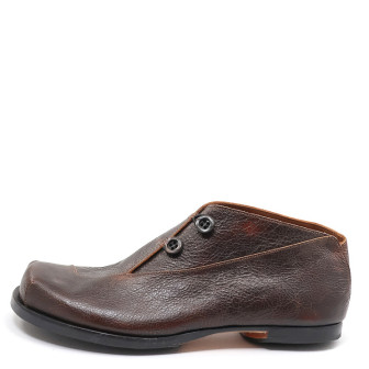 CYDWOQ, Torch Men's Slip-on Shoes, dark brown