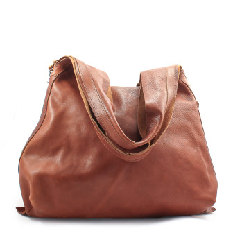 Trippen, Shopper S Women's Bag, medium brown
