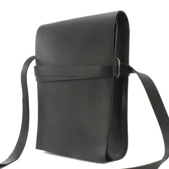 Trippen, Bag L A4 Unisex Shoulder Bag, black