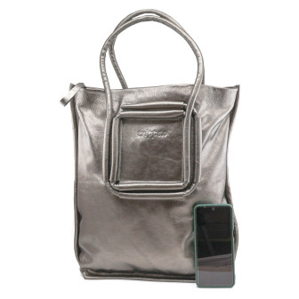 Trippen, SQ Bag Women´s Tote Bag, silver